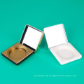 Special Setting Shading Powder Compact Gold Compact Case with Mirror Luxury Makeup Plastic Packaging